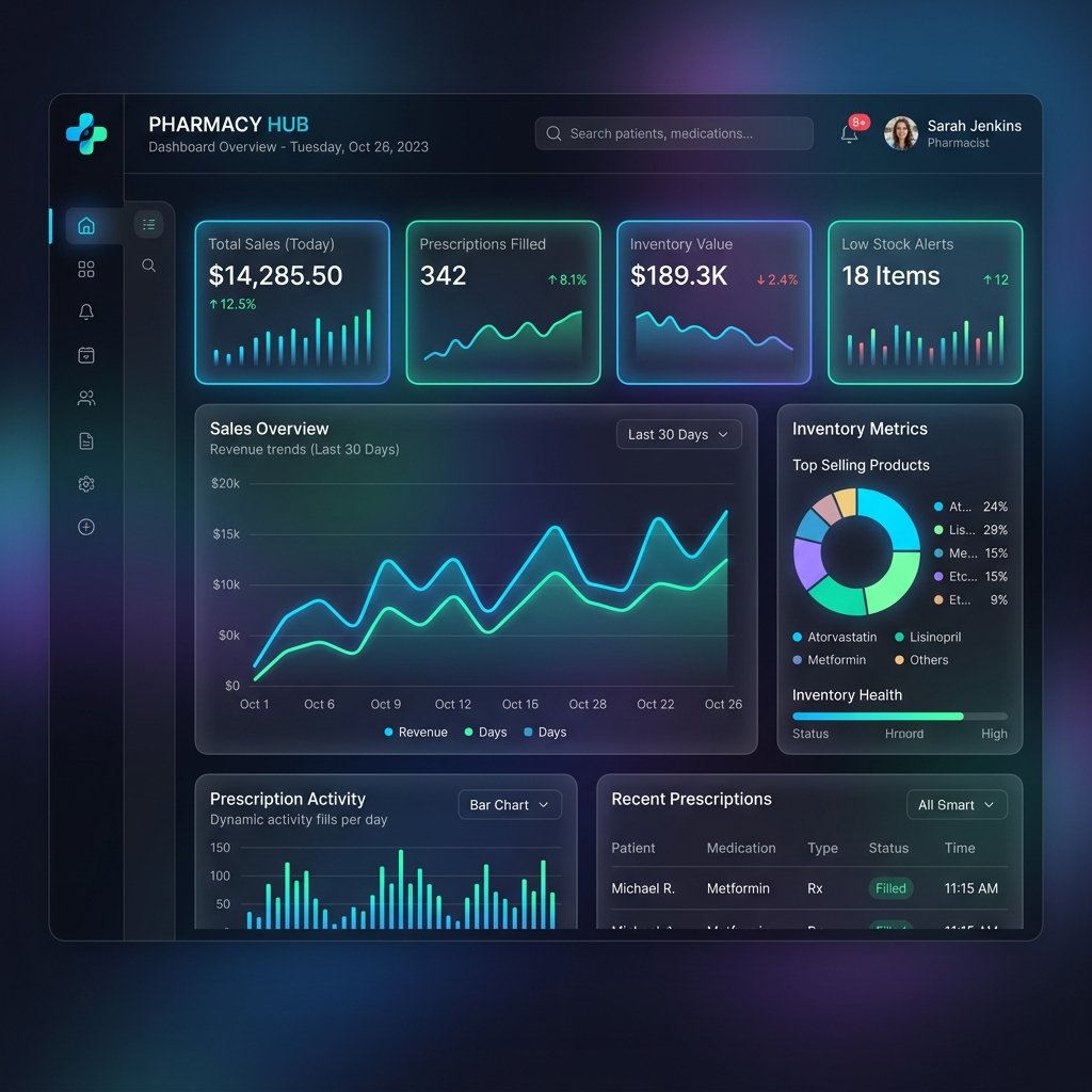 MyMed dashboard preview